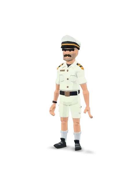 Sea Captain character preview