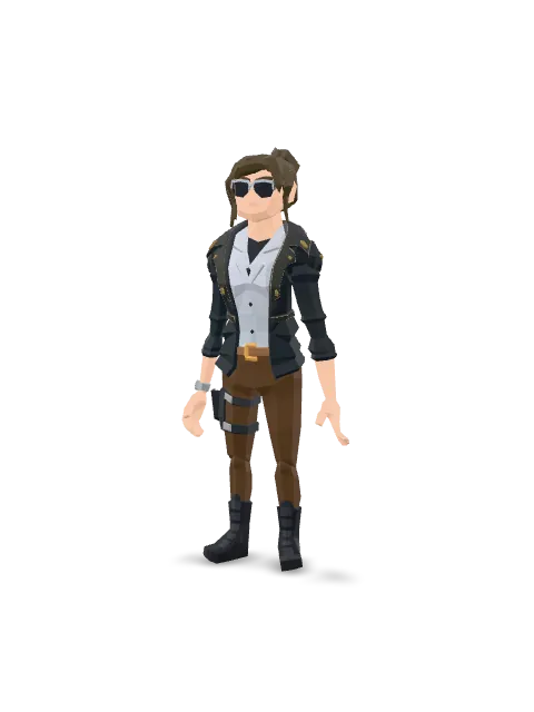 Detective (Female) character preview