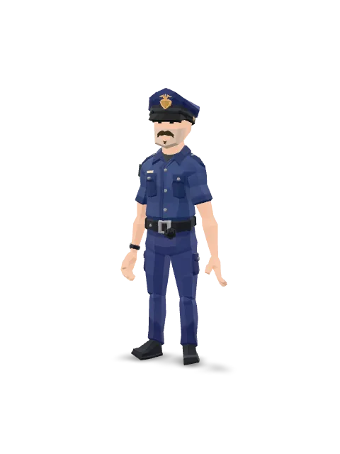 Officer character preview